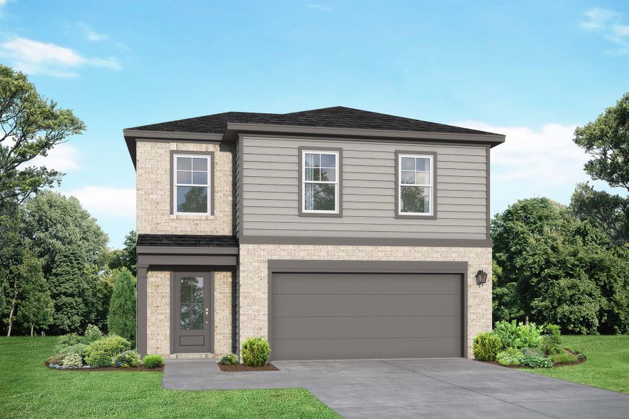 Representative exterior photo of a completed home built from the The Blanco by Davidson Homes LLC in Windmill Estates, Magnolia, TX (Image 2). Representative exterior photo of a completed home built from the The Blanco by Davidson Homes LLC in Windmill Estates, Magnolia, TX (Image 2).