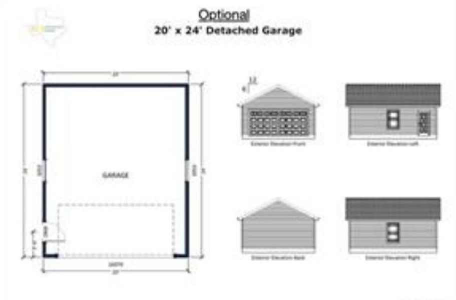 Optional Detached Garage