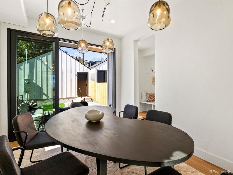 Furnished interior view inside a new home in , Denver (Image 19).