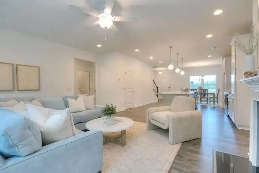 Representative furnished interior of a home built from the Devin by True Homes in Deerwood Place, North Charleston (Image 10).