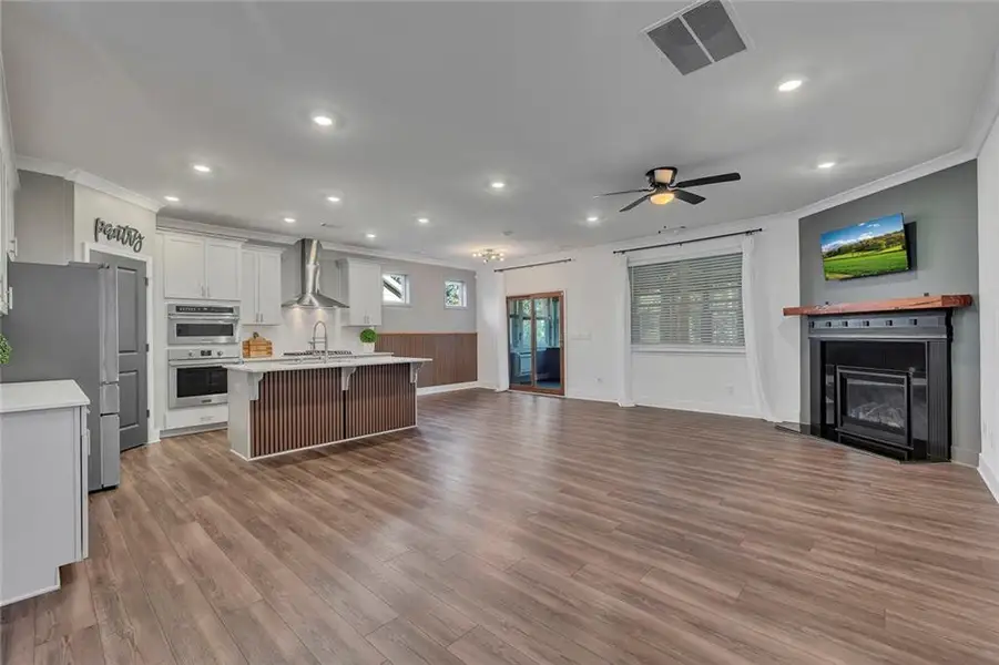 Furnished interior view inside a new home in , Canton (Image 12).