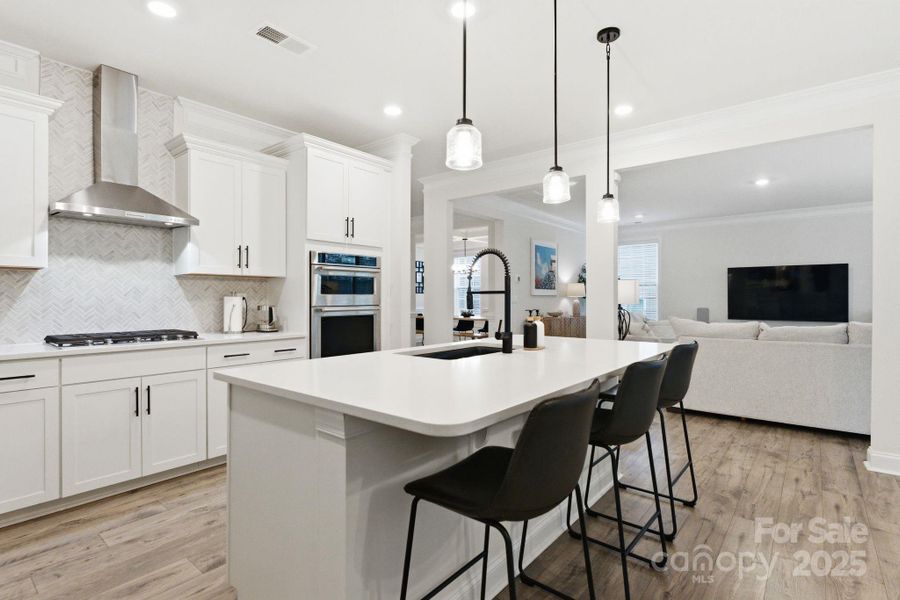 Furnished interior view inside a new home in , Huntersville (Image 18). Furnished interior view inside a new home in , Huntersville (Image 18).