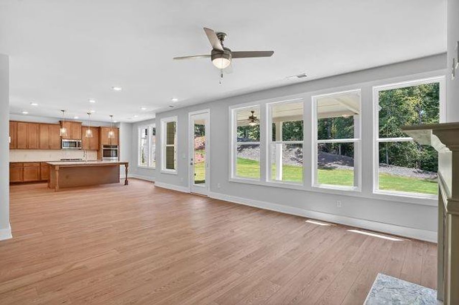 Spacious, unfurnished interior of a new home in The Manor at Gainesville Township, Gainesville (Image 22).
