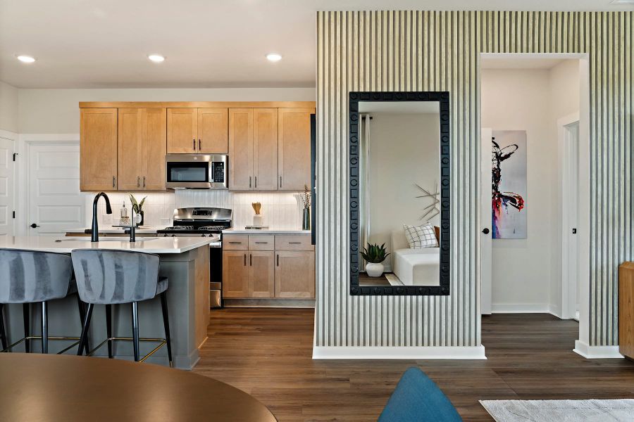 Furnished interior view inside a new home in Park Central, Georgetown (Image 24).