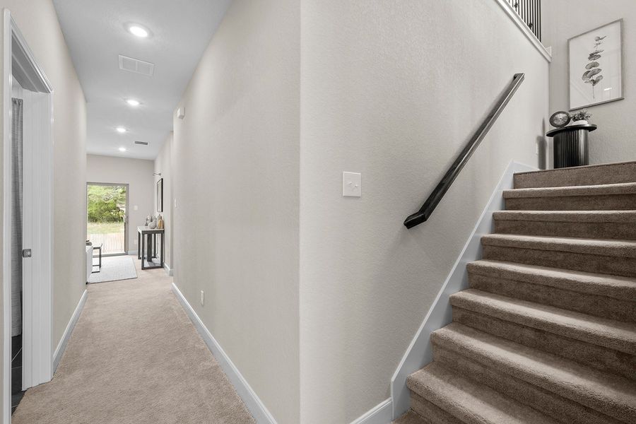 Representative furnished interior of a home built from the The Lancaster by Rosehaven Homes in Friedrich Hill, San Antonio (Image 32).