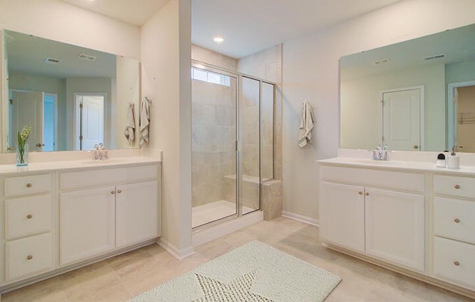 Furnished interior view inside a new home in Sweetgrass at Summers Corner, Summerville (Image 6).