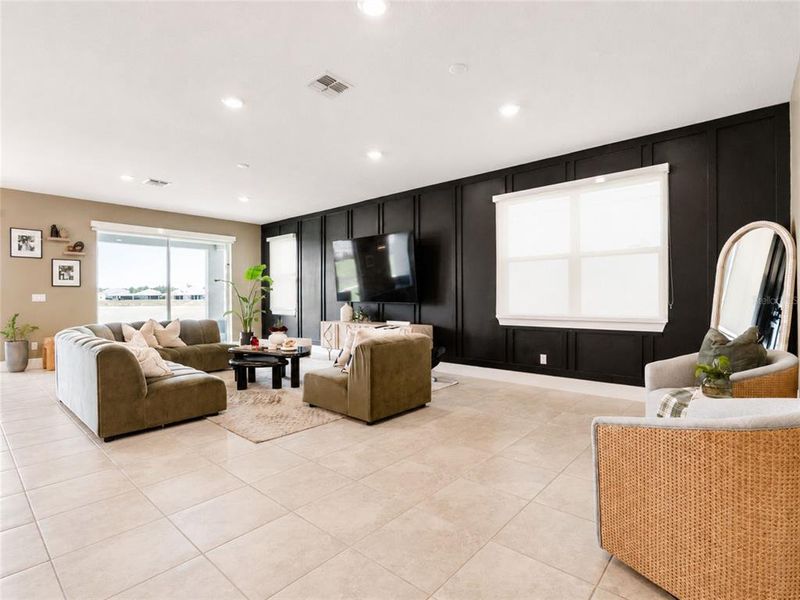 Furnished interior view inside a new home in , St. Cloud (Image 18).