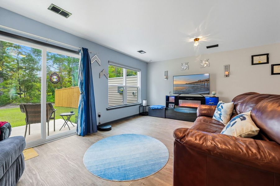 Furnished interior view inside a new home in , Summerville (Image 12). Furnished interior view inside a new home in , Summerville (Image 12).