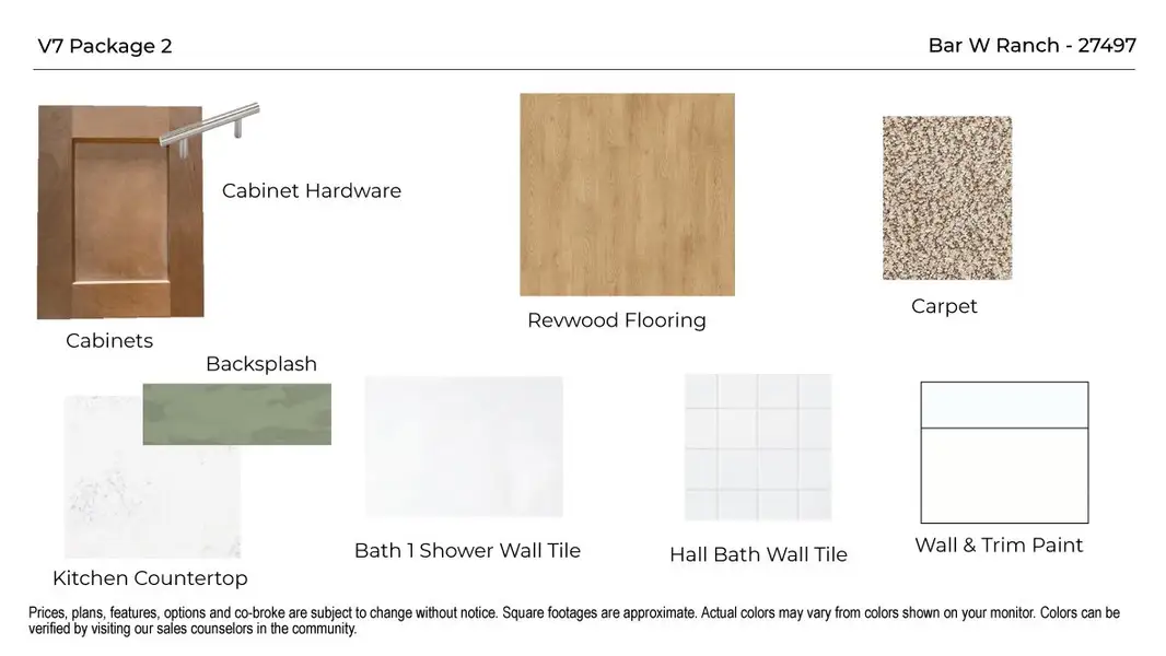 Materials commonly used for homes built from the The Mitchell by D.R. Horton in Bar W Ranch, Leander (Image 6).