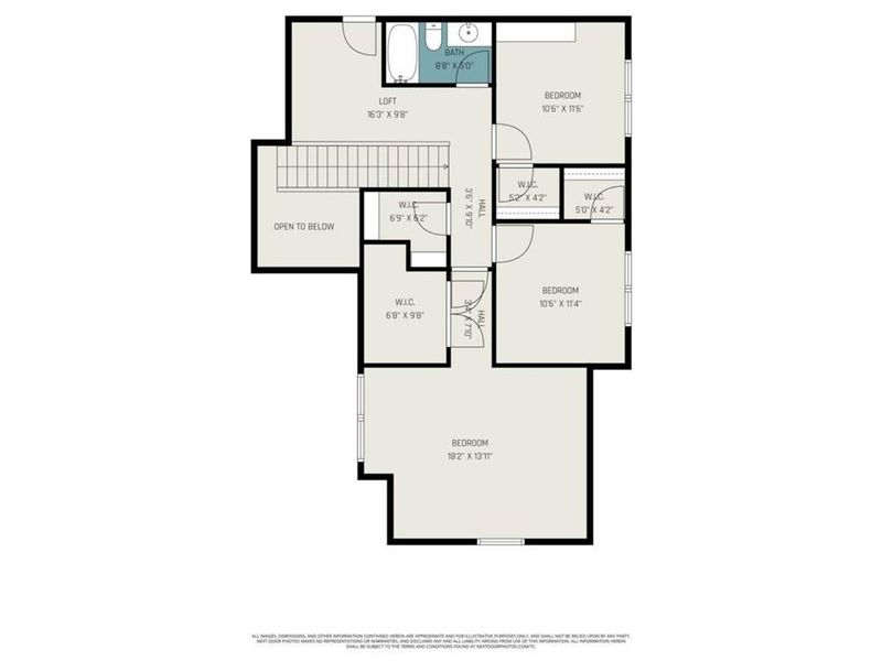 2D floor plan layout of this home in , Douglasville, GA (Image 5). 2D floor plan layout of this home in , Douglasville, GA (Image 5).
