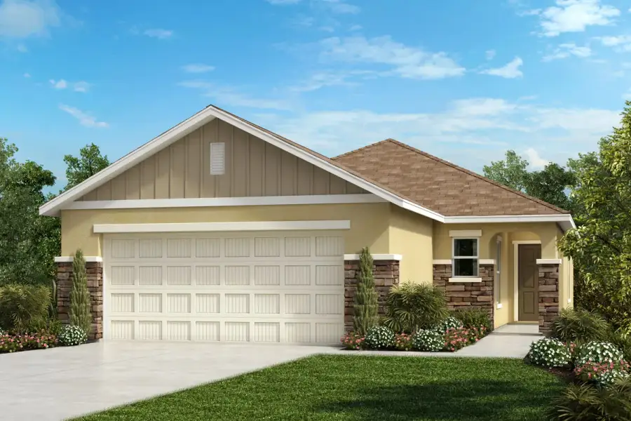 Exterior G with optional stone Exterior G with optional stone