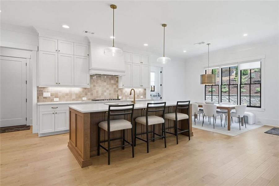 Furnished interior view inside a new home in Malone's Pond, Ball Ground (Image 12).