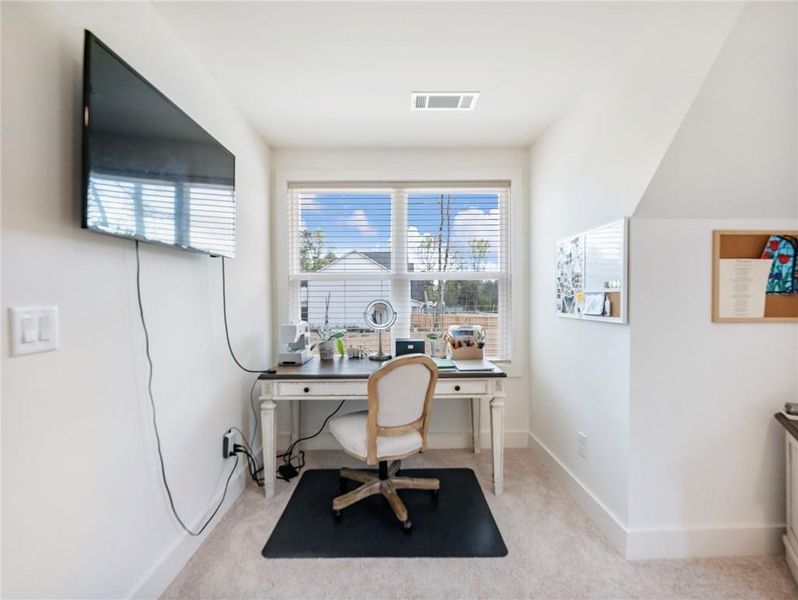 Furnished interior view inside a new home in , Gillsville (Image 56).