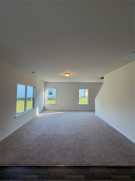 Spacious, unfurnished interior of a new home in Garrett Preserve, Hiram (Image 24). Spacious, unfurnished interior of a new home in Garrett Preserve, Hiram (Image 24).