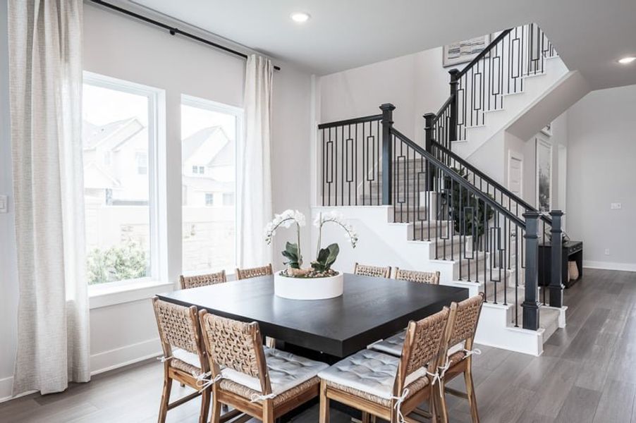 Representative furnished interior of a home built from the Tanager by Tri Pointe Homes in Oakhill Reserve 45’, Tomball (Image 11). Representative furnished interior of a home built from the Tanager by Tri Pointe Homes in Oakhill Reserve 45’, Tomball (Image 11).