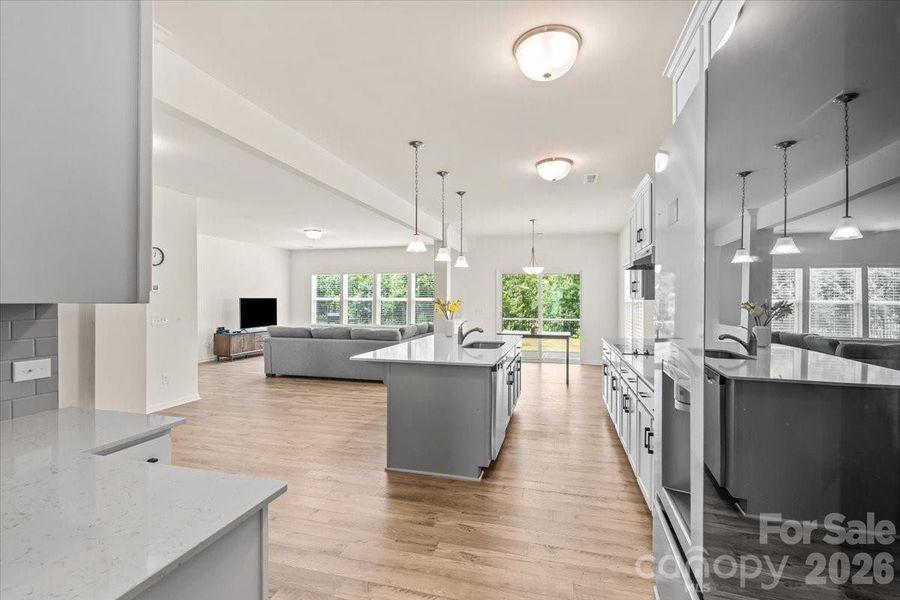 Furnished interior view inside a new home in , Troutman (Image 16).