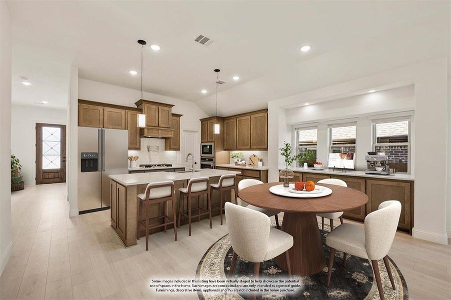 Furnished interior view inside a new home in Meadow Vista 60-65, Anna (Image 11).