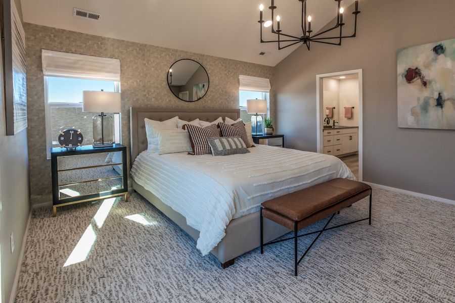 Representative furnished interior of a home built from the Twain by Hartford Homes in Trailside, Timnath (Image 59).