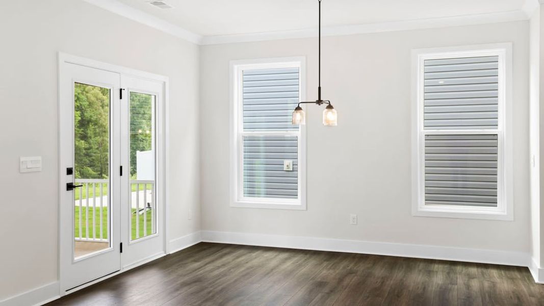 Spacious, unfurnished interior of a new home in Adams Glen, Greenville (Image 24). Spacious, unfurnished interior of a new home in Adams Glen, Greenville (Image 24).