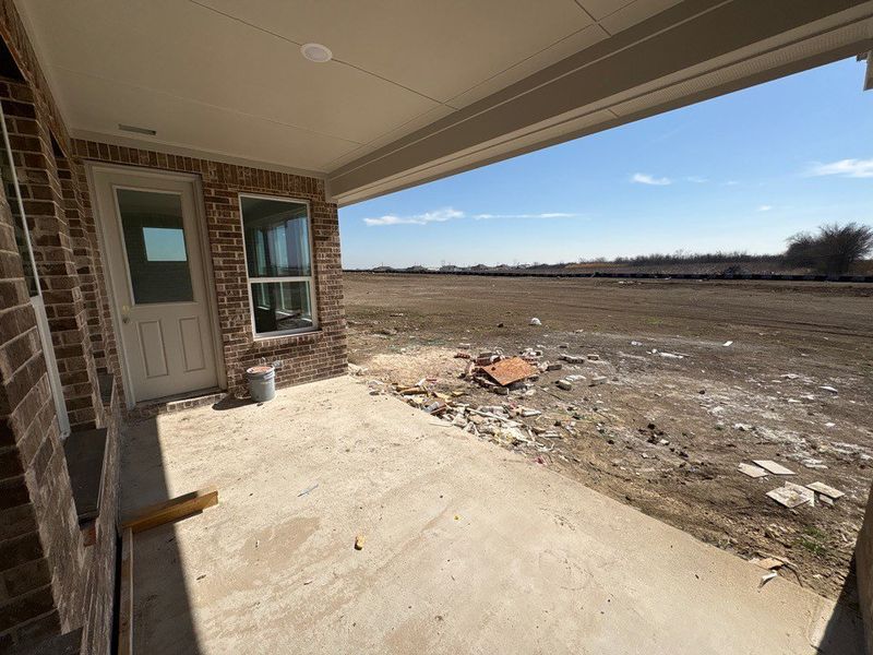 In-progress construction of a new home in Clear Sky Addition, Valley View, TX (Image 7).
