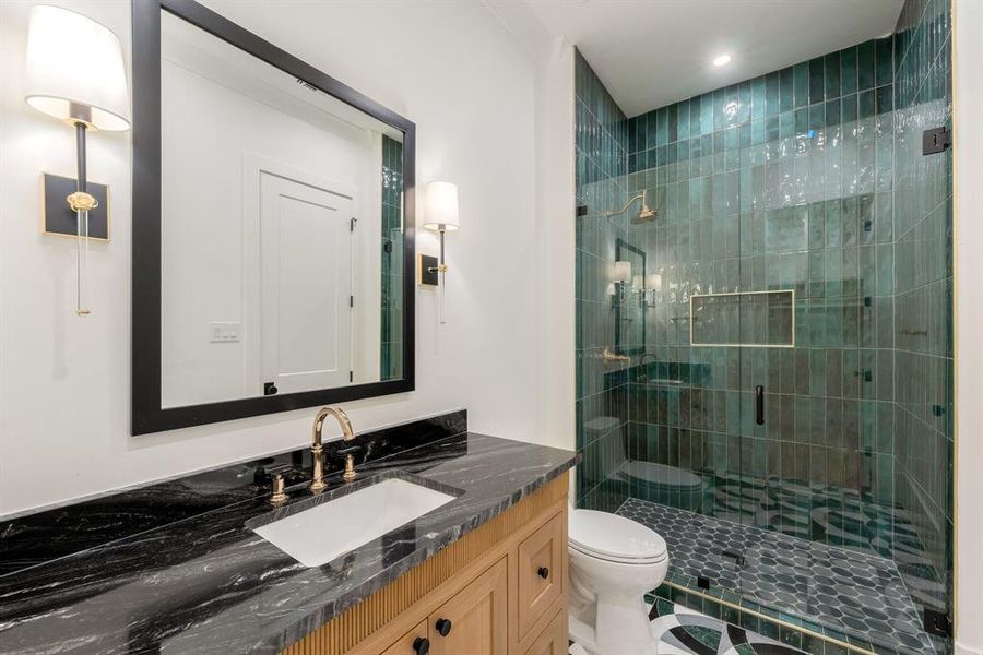 Furnished interior view inside a new home in Fleming Pointe, Fort Worth (Image 17).