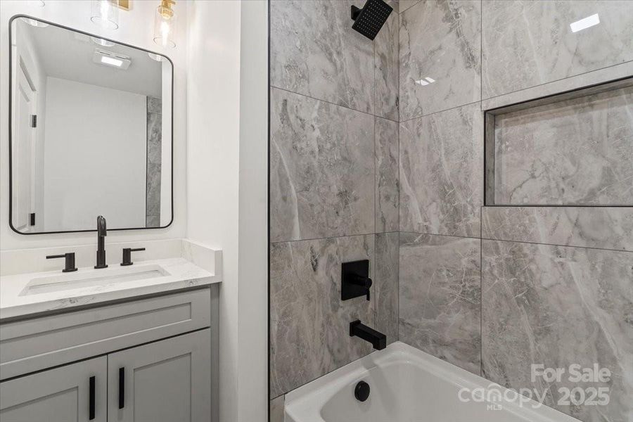 Furnished interior view inside a new home in , Gastonia (Image 9).