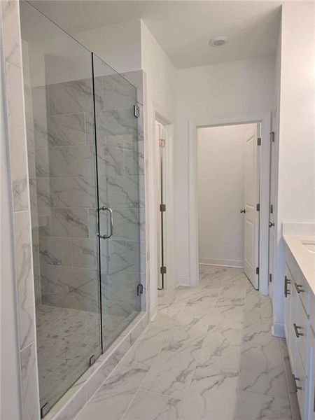 Furnished interior view inside a new home in , Suwanee (Image 13).