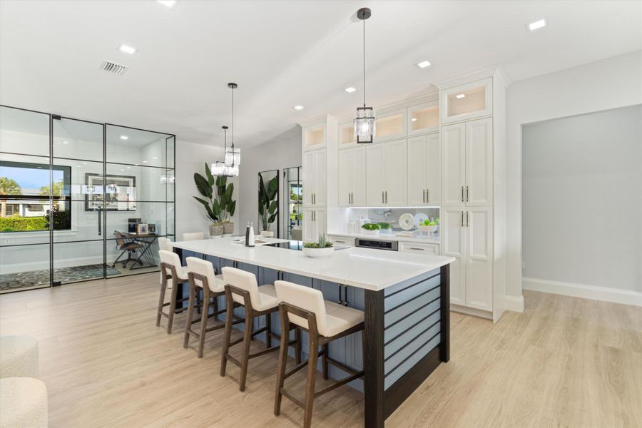 Furnished interior view inside a new home in , West Palm Beach (Image 9).