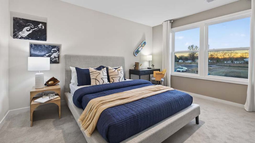 Furnished interior view inside a new home in Sylvan Creek, Denver (Image 20).