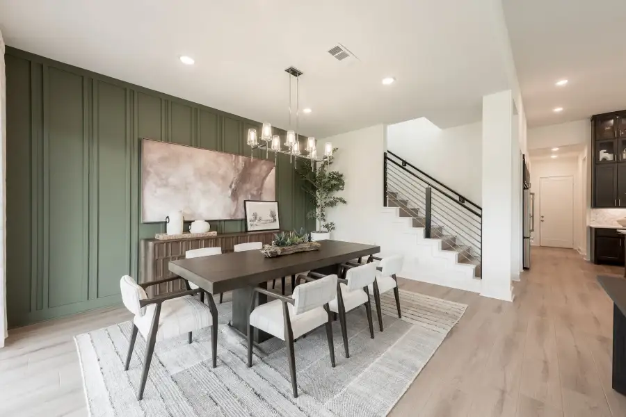 Furnished interior view inside a new home in Pecan Ridge, Fulshear (Image 11).