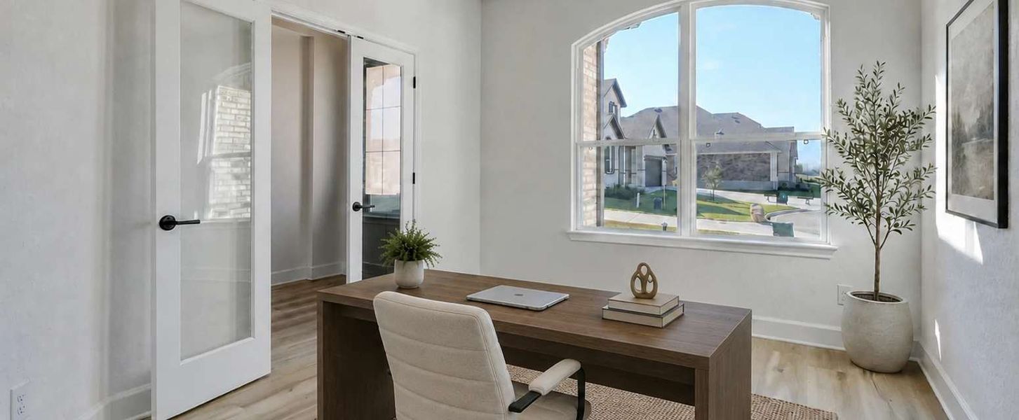 Representative furnished interior of a home built from the Barnett by Ashton Woods in Megan's Landing, Castroville (Image 6). Representative furnished interior of a home built from the Barnett by Ashton Woods in Megan's Landing, Castroville (Image 6).