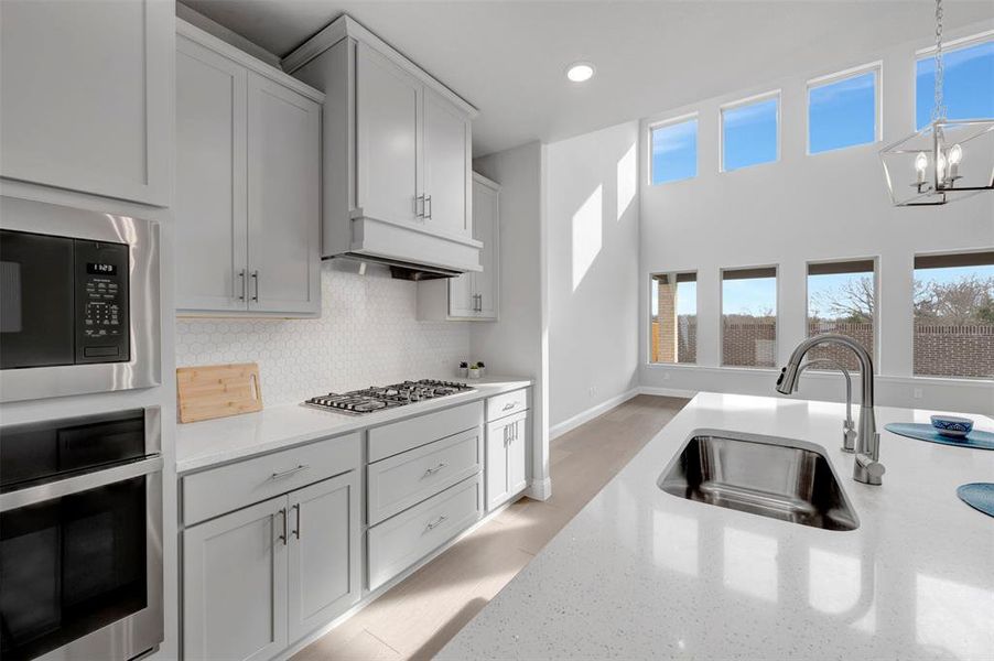 Furnished interior view inside a new home in Aster Park, McKinney (Image 11).