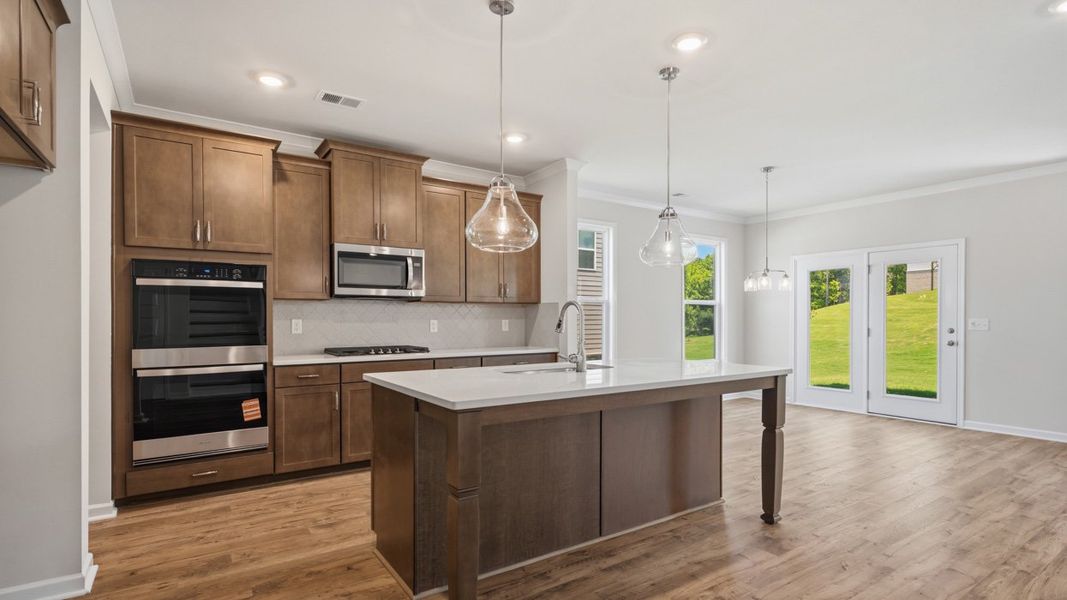 Furnished interior view inside a new home in The Gates at Pates Creek, Hampton (Image 4).