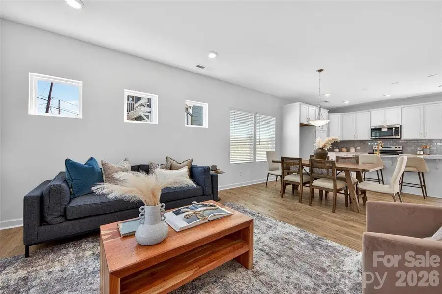 Furnished interior view inside a new home in , Charlotte (Image 8).