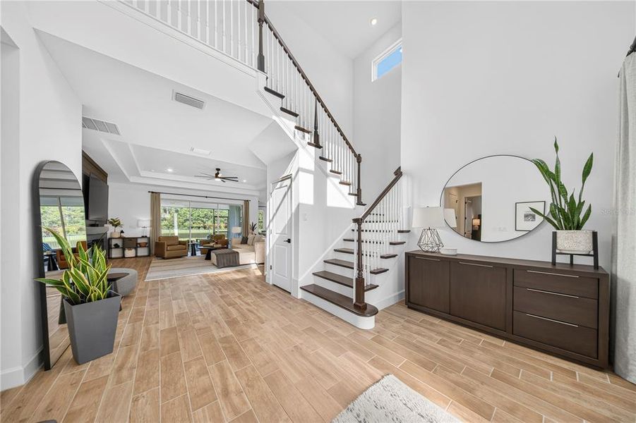 Furnished interior view inside a new home in , Wesley Chapel (Image 36).