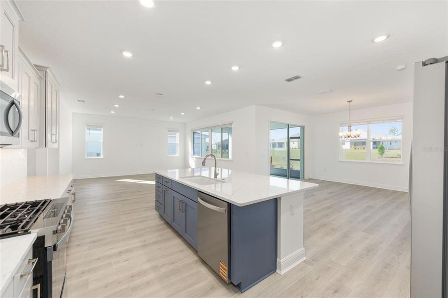 Furnished interior view inside a new home in , Ocala (Image 9). Furnished interior view inside a new home in , Ocala (Image 9).