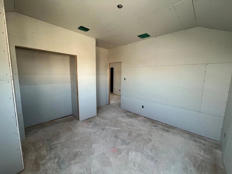 In-progress construction of a new home in Lariat, Liberty Hill, TX (Image 20).