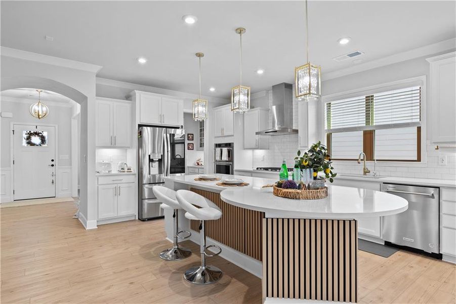 Furnished interior view inside a new home in , Hoschton (Image 10). Furnished interior view inside a new home in , Hoschton (Image 10).