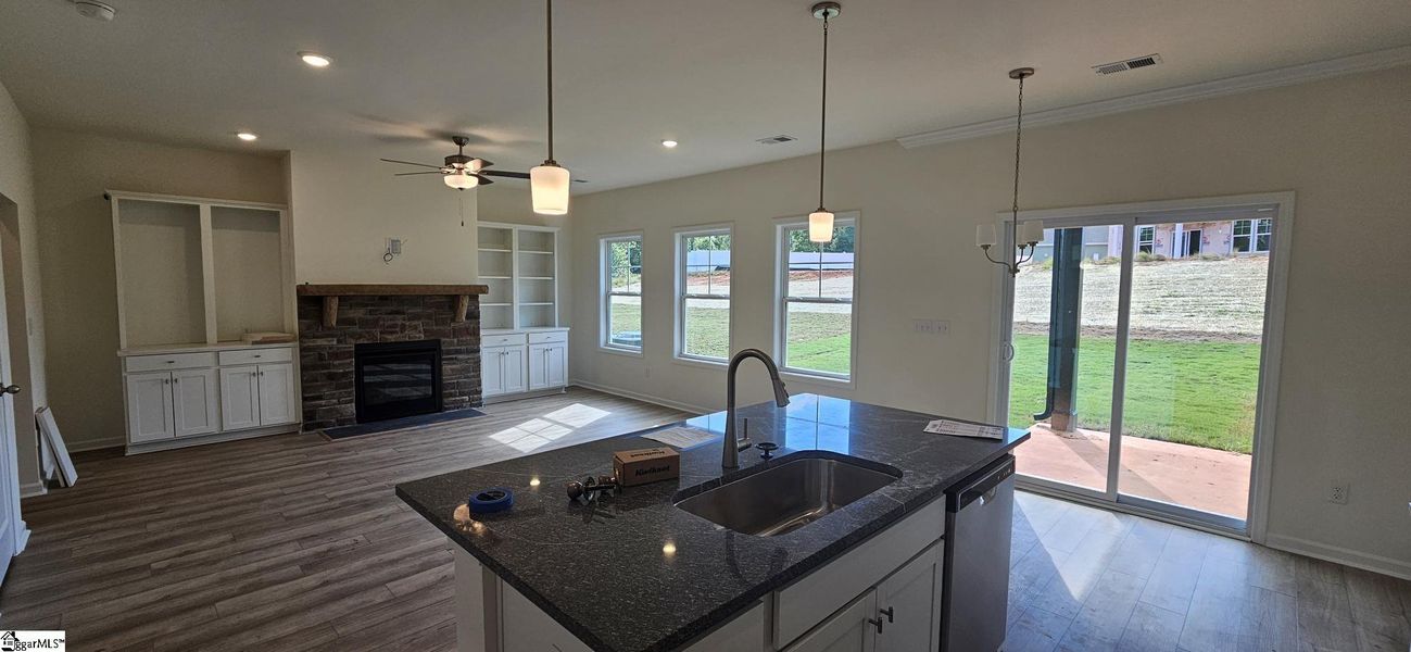 Furnished interior view inside a new home in Sedona, Greenville (Image 5). Furnished interior view inside a new home in Sedona, Greenville (Image 5).
