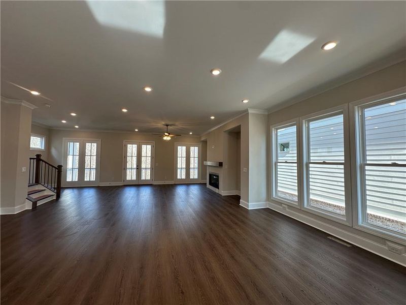 Spacious, unfurnished interior of a new home in Waterside Single Family, Peachtree Corners (Image 21).