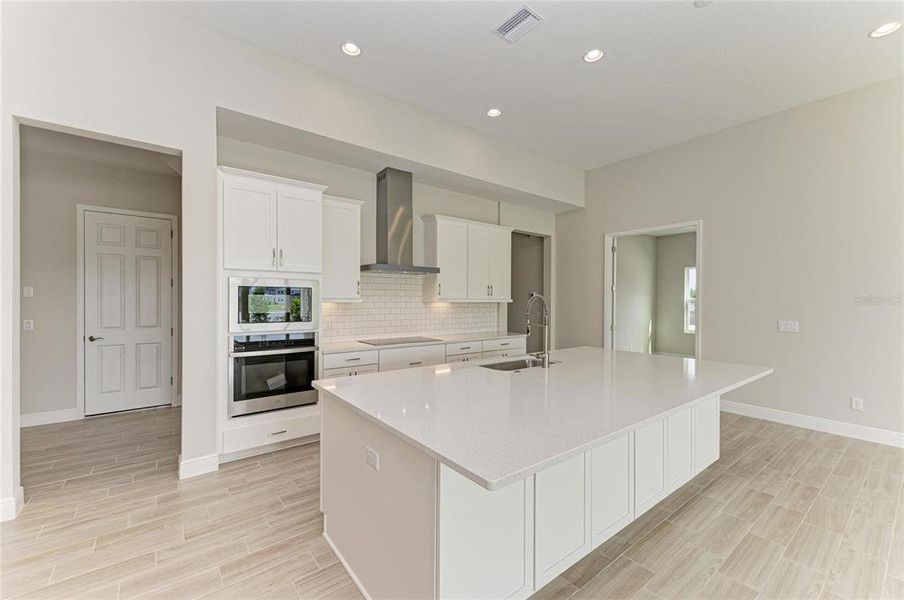 Furnished interior view inside a new home in Mirada, San Antonio (Image 14).