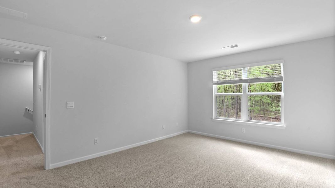 Representative unfurnished interior of a home built from the BRANDON by D.R. Horton in Rivers Reach, Yemassee (Image 26).