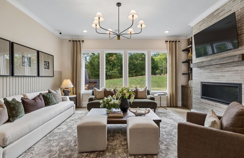 Representative furnished interior of a home built from the Montadale by John Wieland in Treymor, Mount Juliet (Image 13).