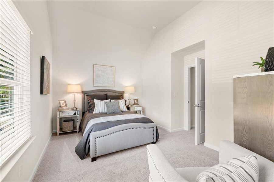 Furnished interior view inside a new home in Cascade Ridge at Niskey Lake, Atlanta (Image 16).