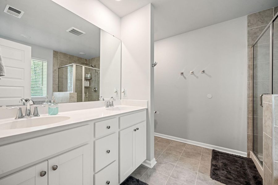 Furnished interior view inside a new home in Cypress Preserve: Juniper Collection, Moncks Corner (Image 15).