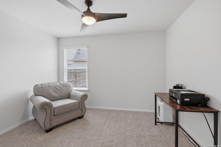 Furnished interior view inside a new home in Preserve at Medina, Von Ormy (Image 17).