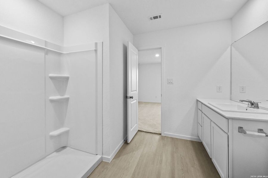 Furnished interior view inside a new home in Spring Grove, St. Hedwig (Image 10).