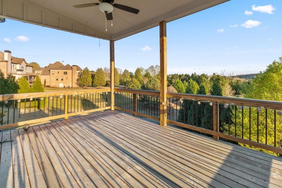 Exterior details and patio area of a home in , Flowery Branch (Image 4).