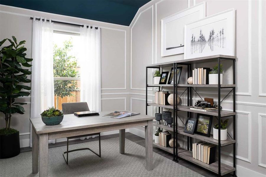 Furnished interior view inside a new home in Discovery Collection at Bridgewater, Midlothian (Image 11). Furnished interior view inside a new home in Discovery Collection at Bridgewater, Midlothian (Image 11).