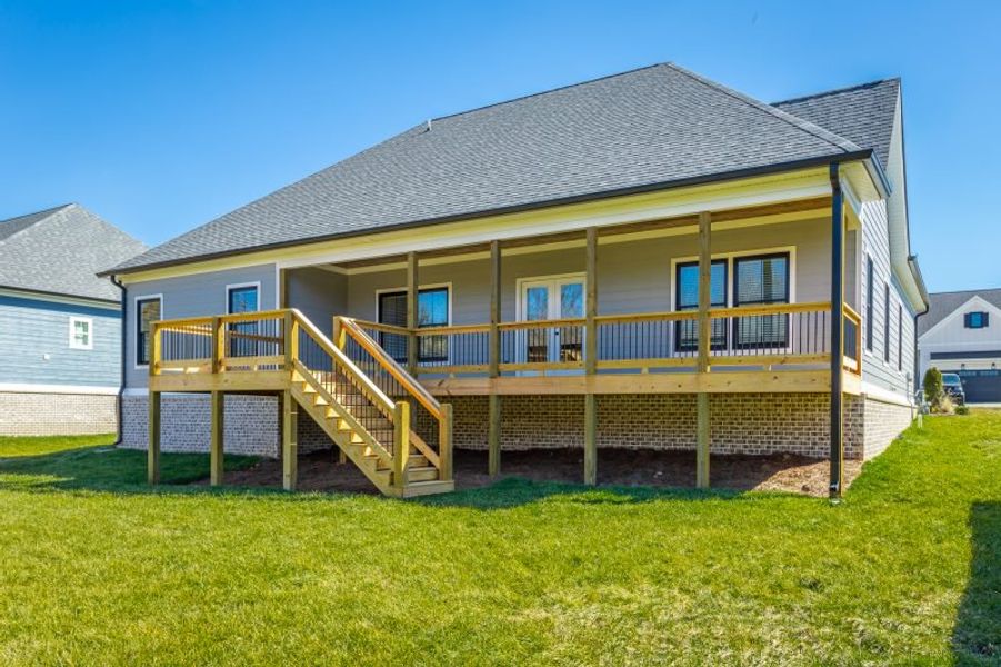 Representative exterior details of a home built from the Autumnbrook A by Riverstone Construction, LLC in Faith View, Ooltewah (Image 39).